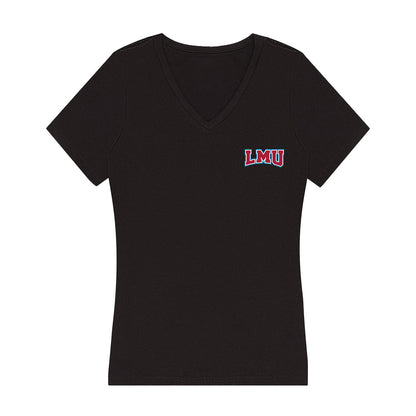 LMU - NCAA Women's Soccer : Sydney Schuler - Women's V-Neck T-Shirt-0