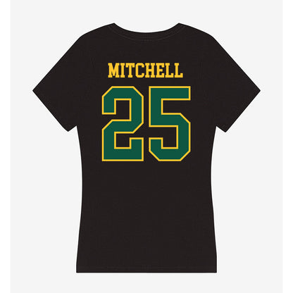 NDSU - NCAA Football : Myles Mitchell - Women's V-Neck T-Shirt-1