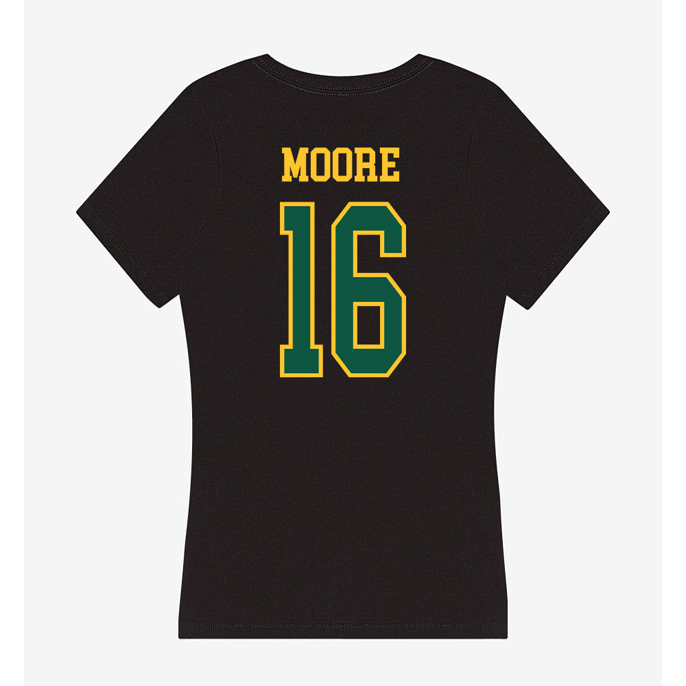 NDSU - NCAA Football : Marion Moore - Women's V-Neck T-Shirt-1