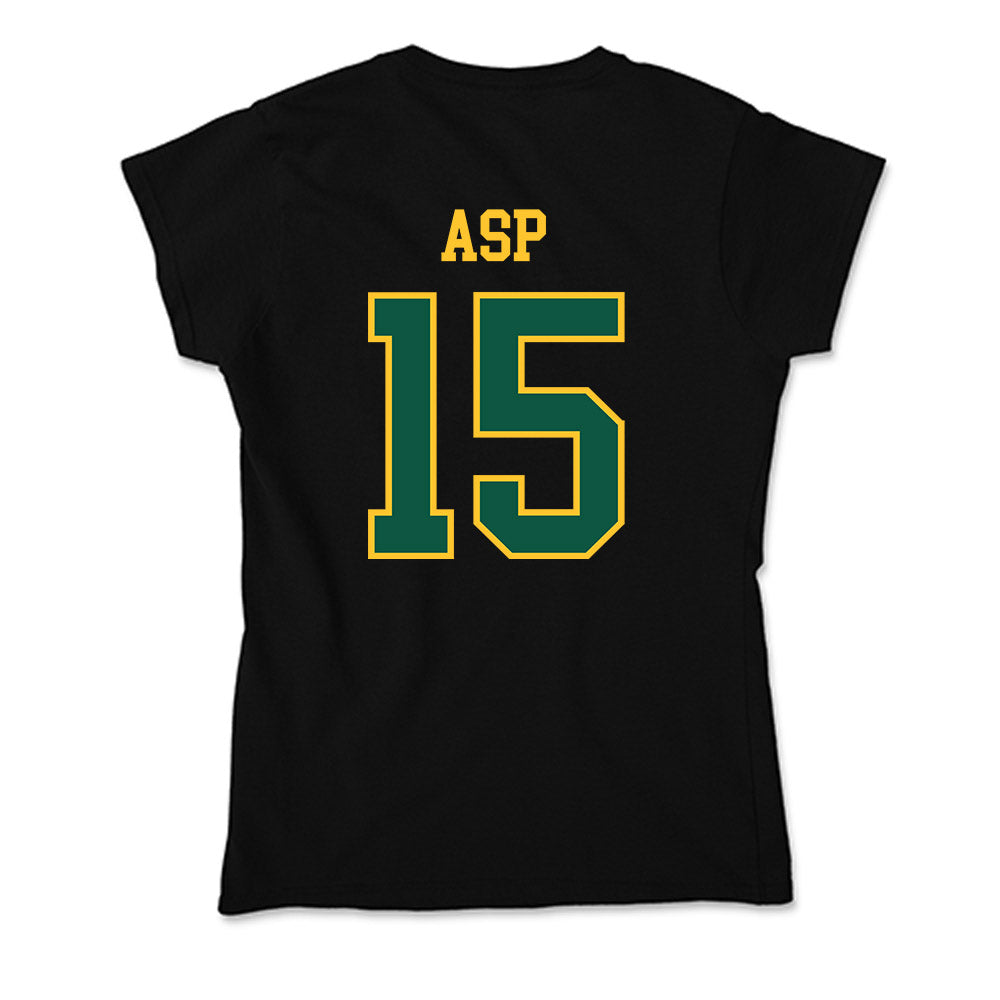 NDSU - NCAA Women's Basketball : Karrington Asp - Soft Style Women’s T-Shirt-1