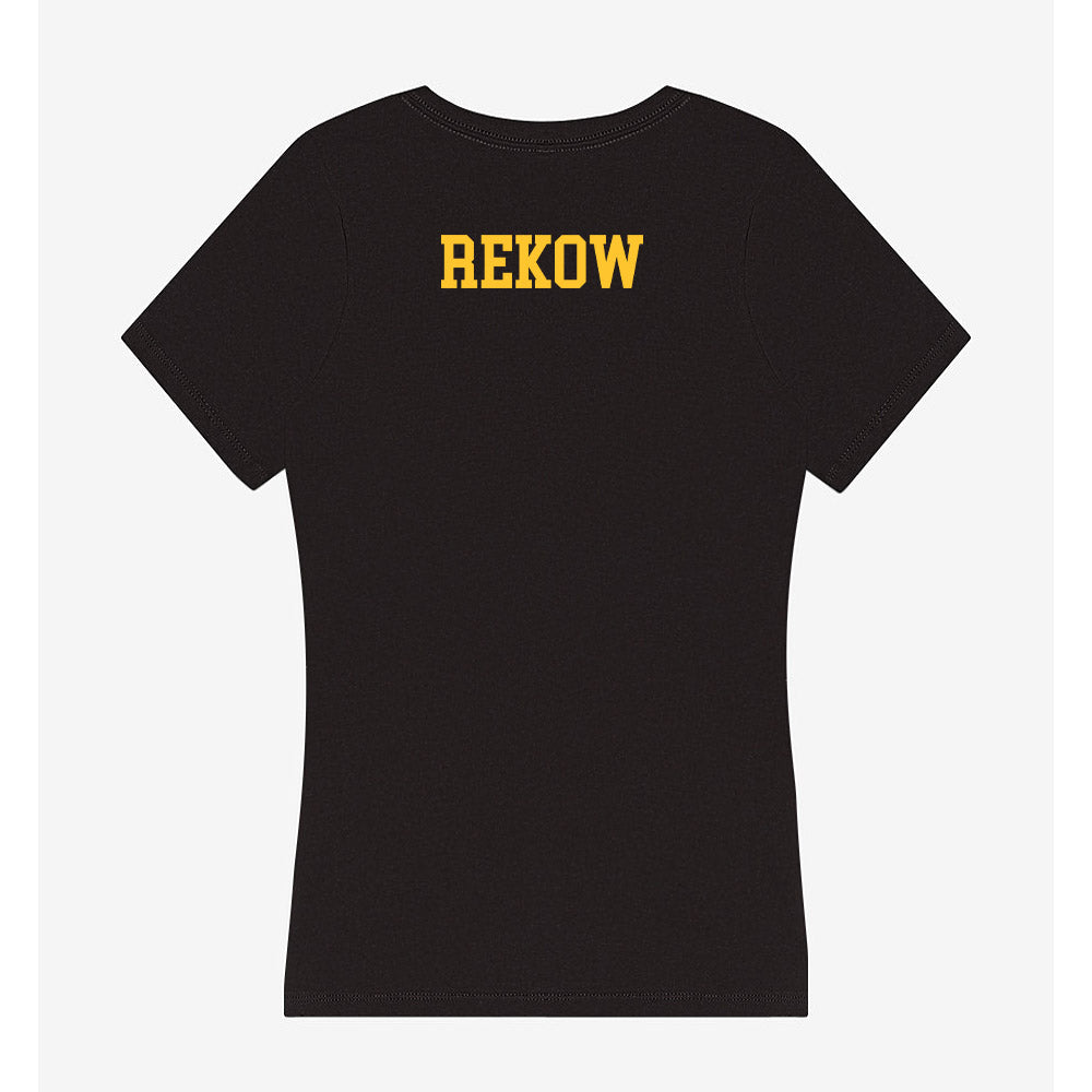NDSU - NCAA Men's Track & Field : Carl Rekow - Women's V-Neck T-Shirt-1