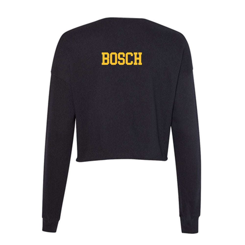 NDSU - NCAA Men's Cross Country : Regan Bosch - Women's Cropped Crew Fleece-1