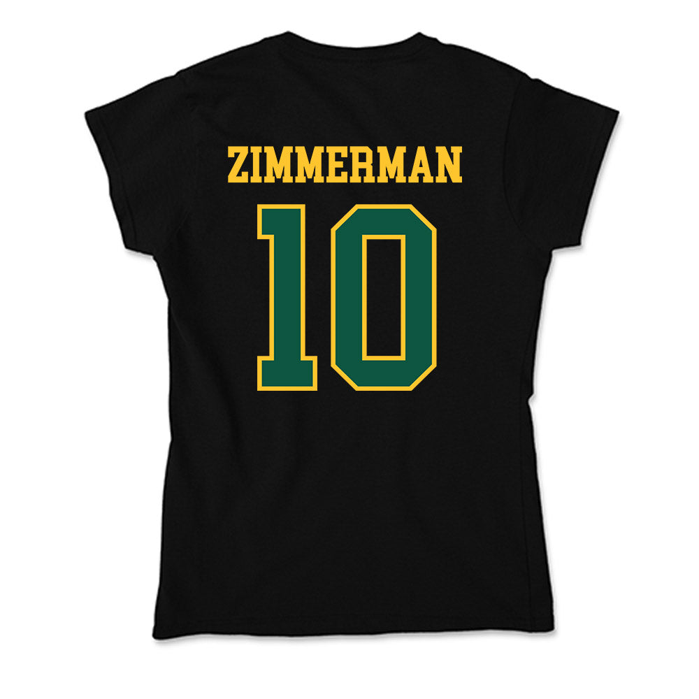 NDSU - NCAA Softball : Morgan Zimmerman - Soft Style Women’s T-Shirt-1