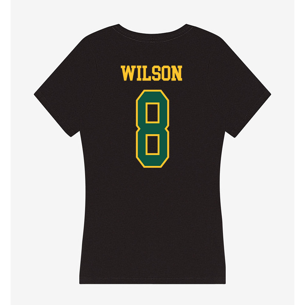 NDSU - NCAA Football : Keenan Wilson - Women's V-Neck T-Shirt-1