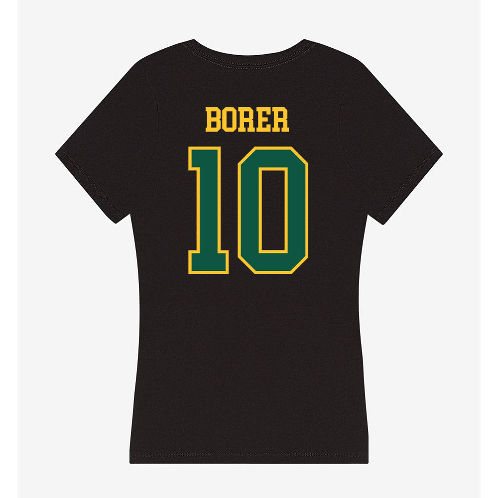 NDSU - NCAA Women's Volleyball : Rya Borer - Women's V-Neck T-Shirt-1
