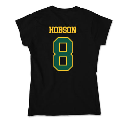 NDSU - NCAA Women's Basketball : Amelia Hobson - Soft Style Women’s T-Shirt-1