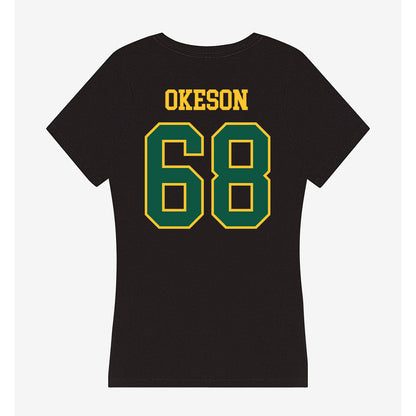 NDSU - NCAA Football : Coy Okeson - Women's V-Neck T-Shirt-1