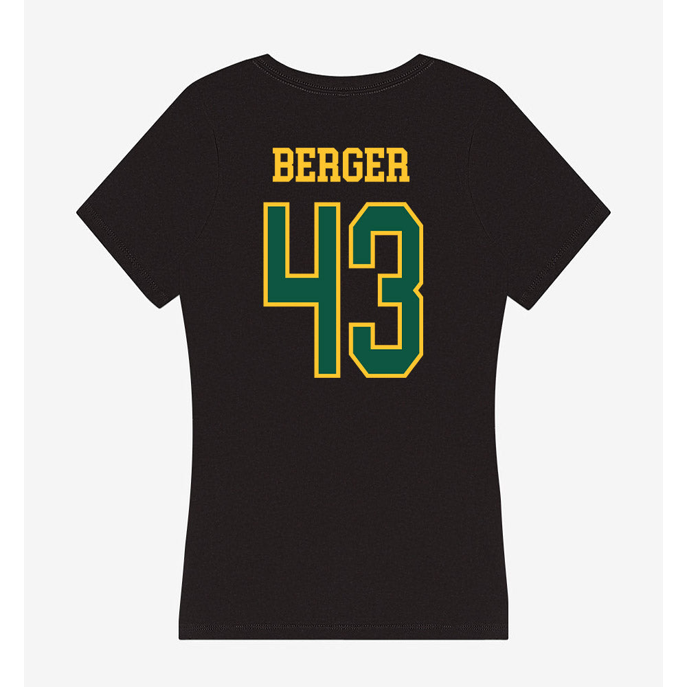 NDSU - NCAA Women's Soccer : Harlow Berger - Classic Shersey Women's V-Neck T-Shirt-1
