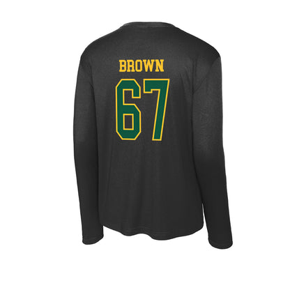 NDSU - NCAA Football : Earl Brown - Activewear Long Sleeve T-Shirt-1