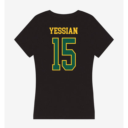 NDSU - NCAA Softball : Jasmyn Yessian - Women's V-Neck T-Shirt-1