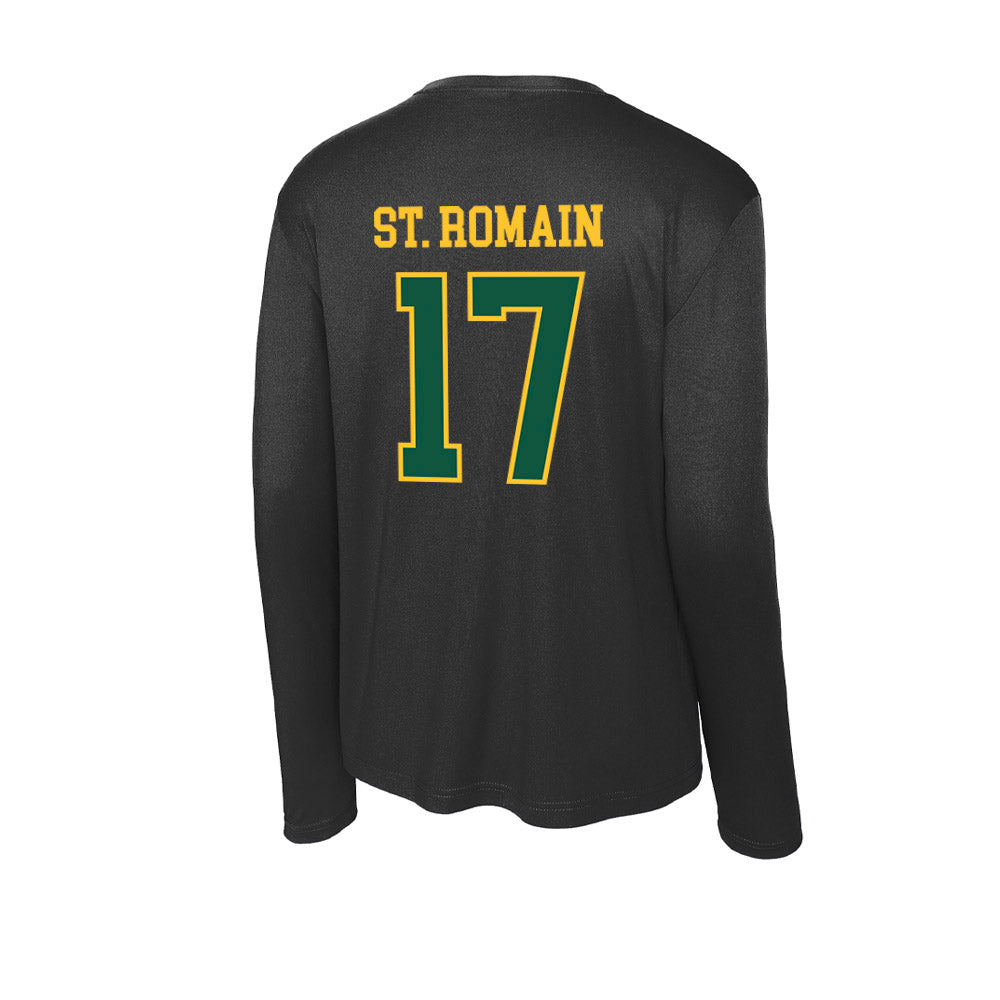 NDSU - NCAA Football : Isiah St. Romain - Activewear Long Sleeve T-Shirt-1