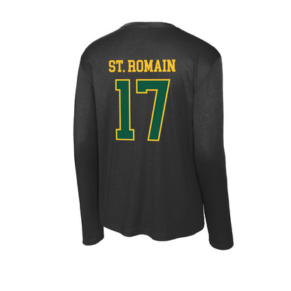 NDSU - NCAA Football : Isiah St. Romain - Activewear Long Sleeve T-Shirt-1