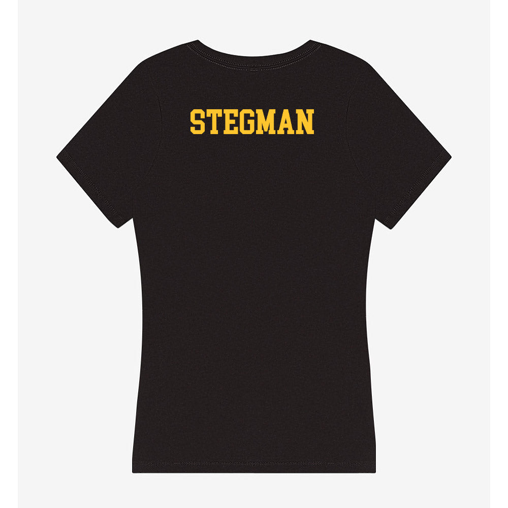 NDSU - NCAA Women's Track & Field : Lyla Stegman - Women's V-Neck T-Shirt-1