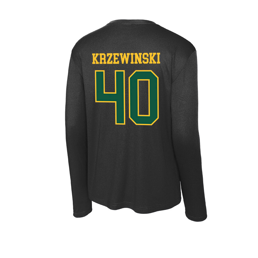 NDSU - NCAA Women's Basketball : Abby Krzewinski - Activewear Long Sleeve T-Shirt-1