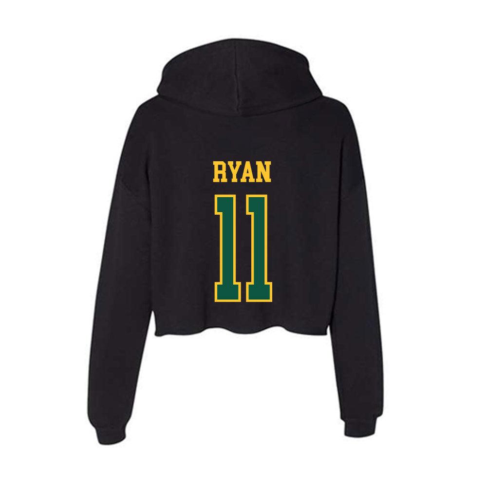 NDSU - NCAA Baseball : Sheamus Ryan - Women's Crop Fleece Hoodie-1
