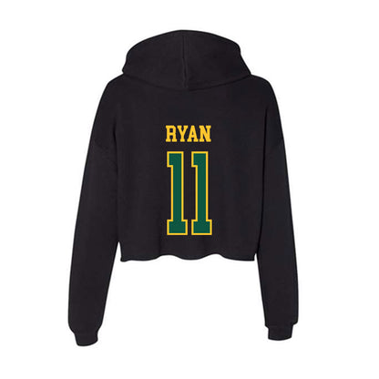 NDSU - NCAA Baseball : Sheamus Ryan - Women's Crop Fleece Hoodie-1