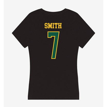 NDSU - NCAA Men's Basketball : Carson Smith - Classic Shersey Women's V-Neck T-Shirt-1