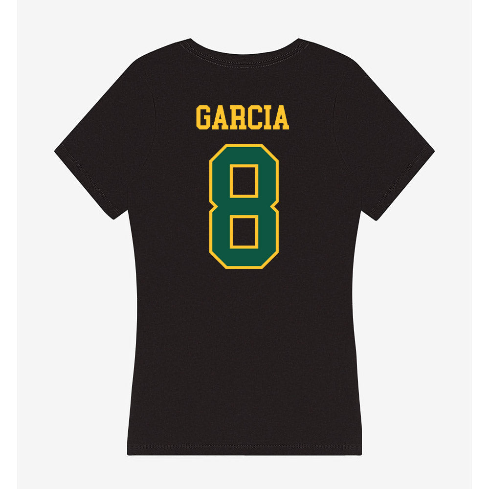 NDSU - NCAA Women's Soccer : Isabel Garcia - Women's V-Neck T-Shirt-1