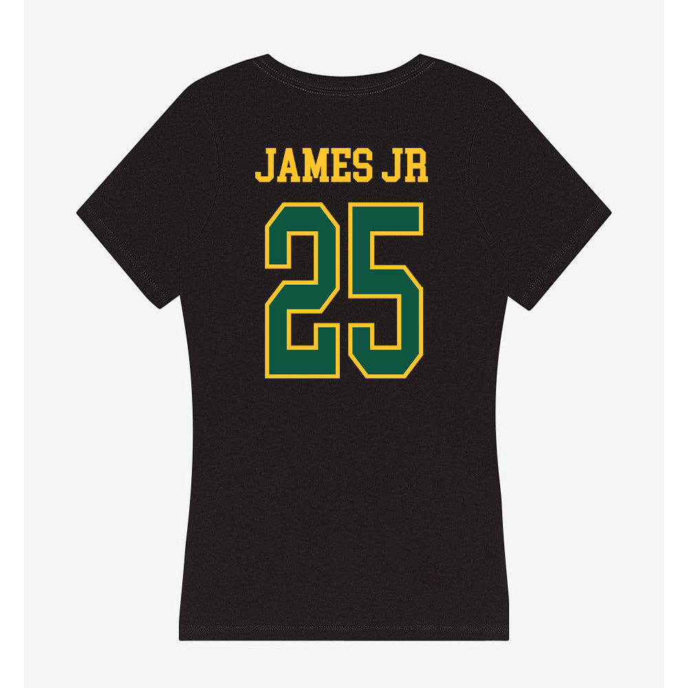NDSU - NCAA Football : Ray James Jr - Women's V-Neck T-Shirt-1