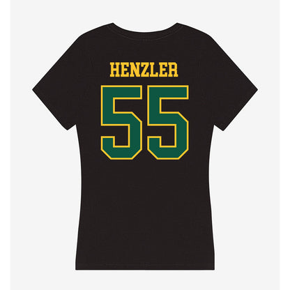 NDSU - NCAA Softball : Savannah Henzler - Women's V-Neck T-Shirt-1