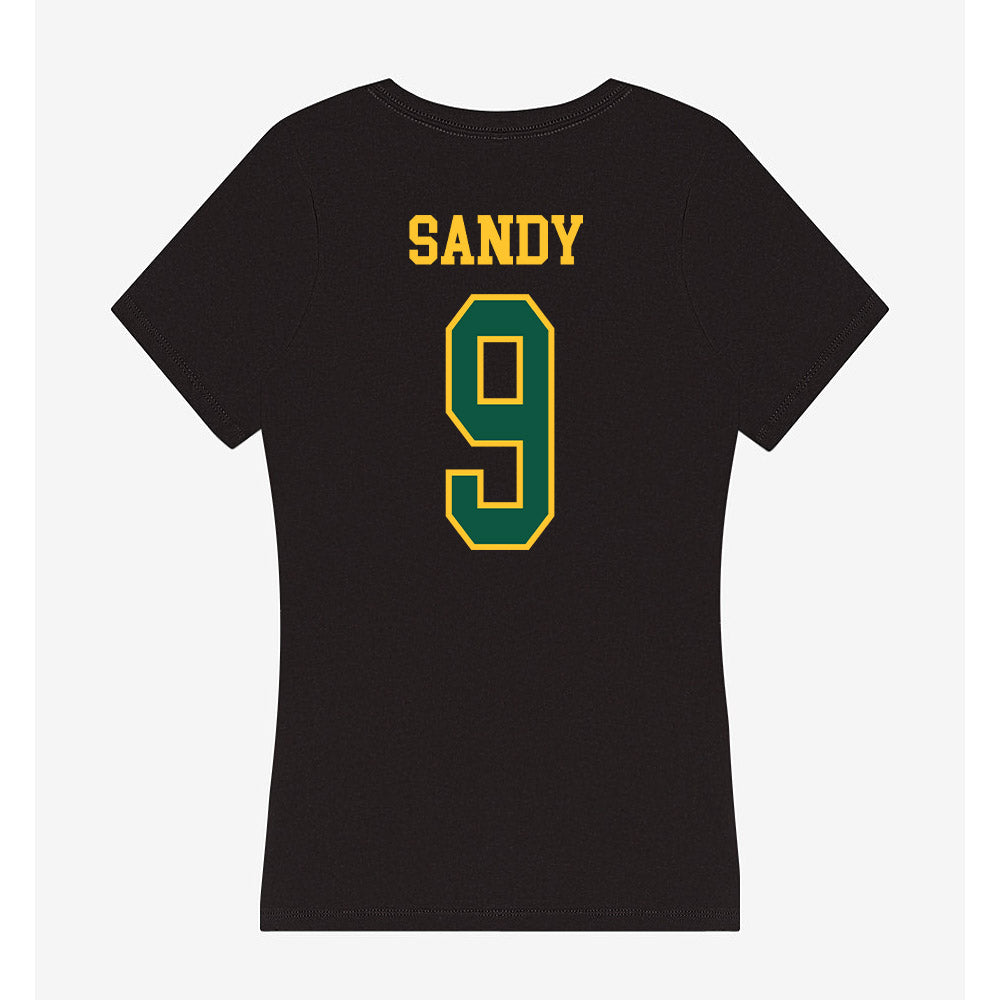 NDSU - NCAA Baseball : Landon Sandy - Women's V-Neck T-Shirt-1