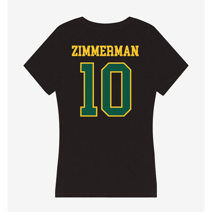 NDSU - NCAA Softball : Morgan Zimmerman - Women's V-Neck T-Shirt-1