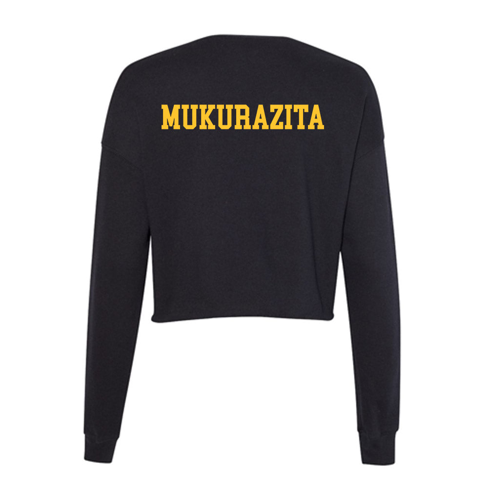 NDSU - NCAA Men's Track & Field : Carlton Mukurazita - Women's Cropped Crew Fleece-1