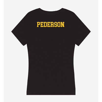 NDSU - NCAA Women's Track & Field : Madison Pederson - Women's V-Neck T-Shirt-1