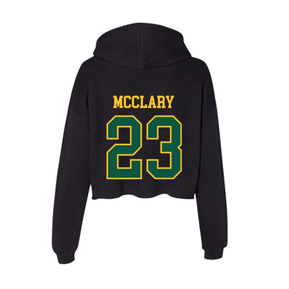 NDSU - NCAA Softball : Jocelyn McClary - Women's Crop Fleece Hoodie-1