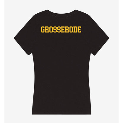 NDSU - NCAA Men's Track & Field : Reece Grosserode - Women's V-Neck T-Shirt-1