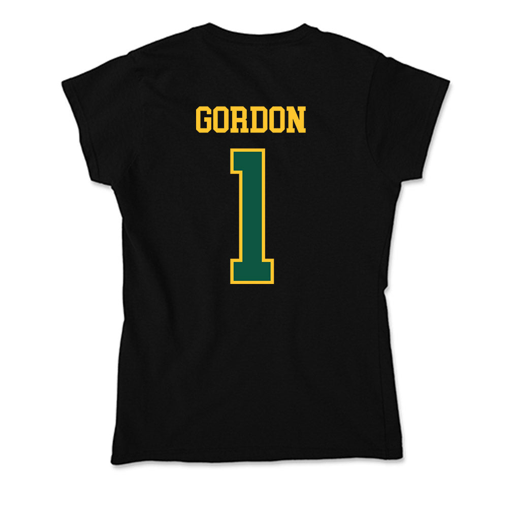NDSU - NCAA Baseball : Noah Gordon - Soft Style Women’s T-Shirt-1