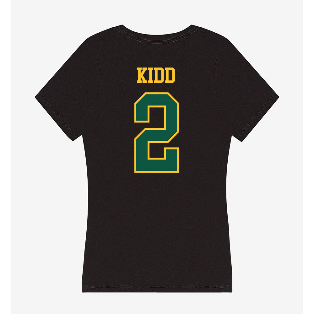 NDSU - NCAA Women's Volleyball : Natasha Kidd - Women's V-Neck T-Shirt-1