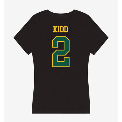 NDSU - NCAA Women's Volleyball : Natasha Kidd - Women's V-Neck T-Shirt-1