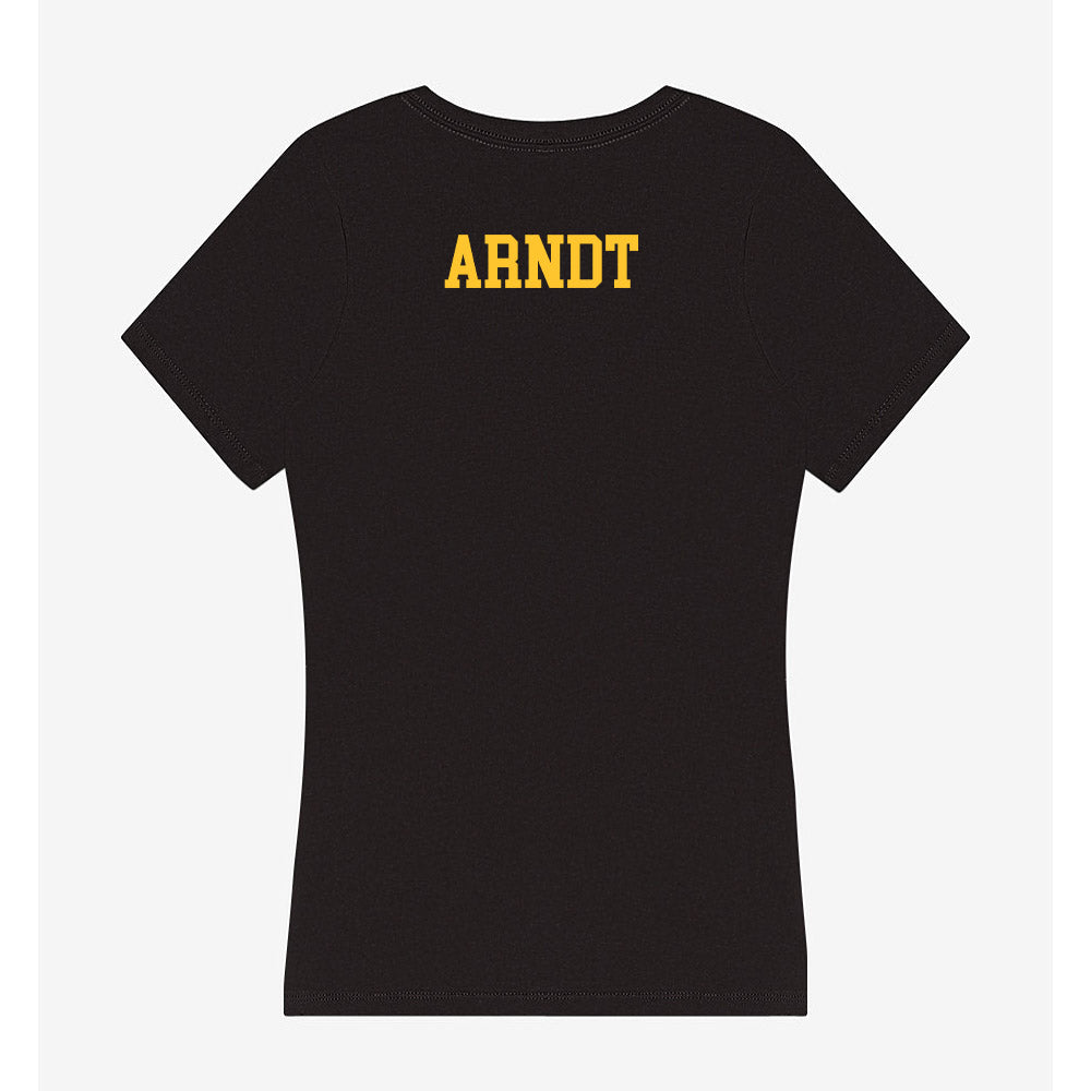 NDSU - NCAA Women's Track & Field : Sydney Arndt - Women's V-Neck T-Shirt-1