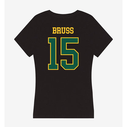 NDSU - NCAA Women's Volleyball : Emily Bruss - Women's V-Neck T-Shirt-1