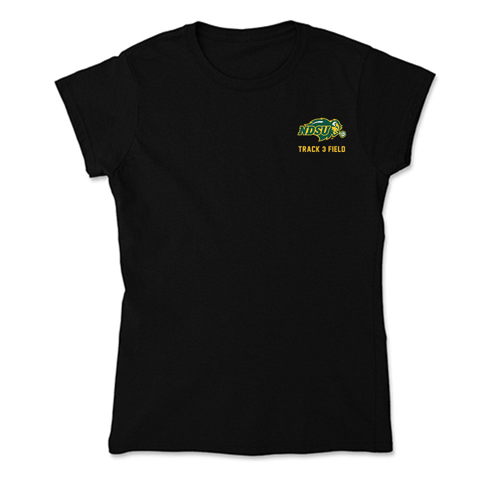 NDSU - NCAA Women's Track & Field : Meredith Romfo - Soft Style Women’s T-Shirt-0
