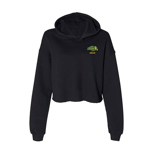 NDSU - NCAA Women's Soccer : Johanna Conn - Classic Shersey Women's Crop Fleece Hooded Sweatshirt-0