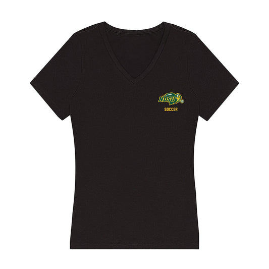 NDSU - NCAA Women's Soccer : Johanna Conn - Classic Shersey Women's V-Neck T-Shirt-0