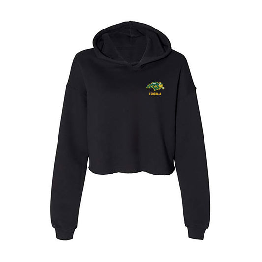 NDSU - NCAA Football : Will Rosenmeyer - Women's Crop Fleece Hoodie-0