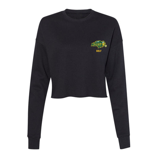 NDSU - NCAA Women's Golf : Lily Vincelli - Women's Cropped Crew Fleece-0