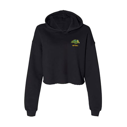 NDSU - NCAA Softball : Cadey Shipman - Women's Crop Fleece Hoodie-0