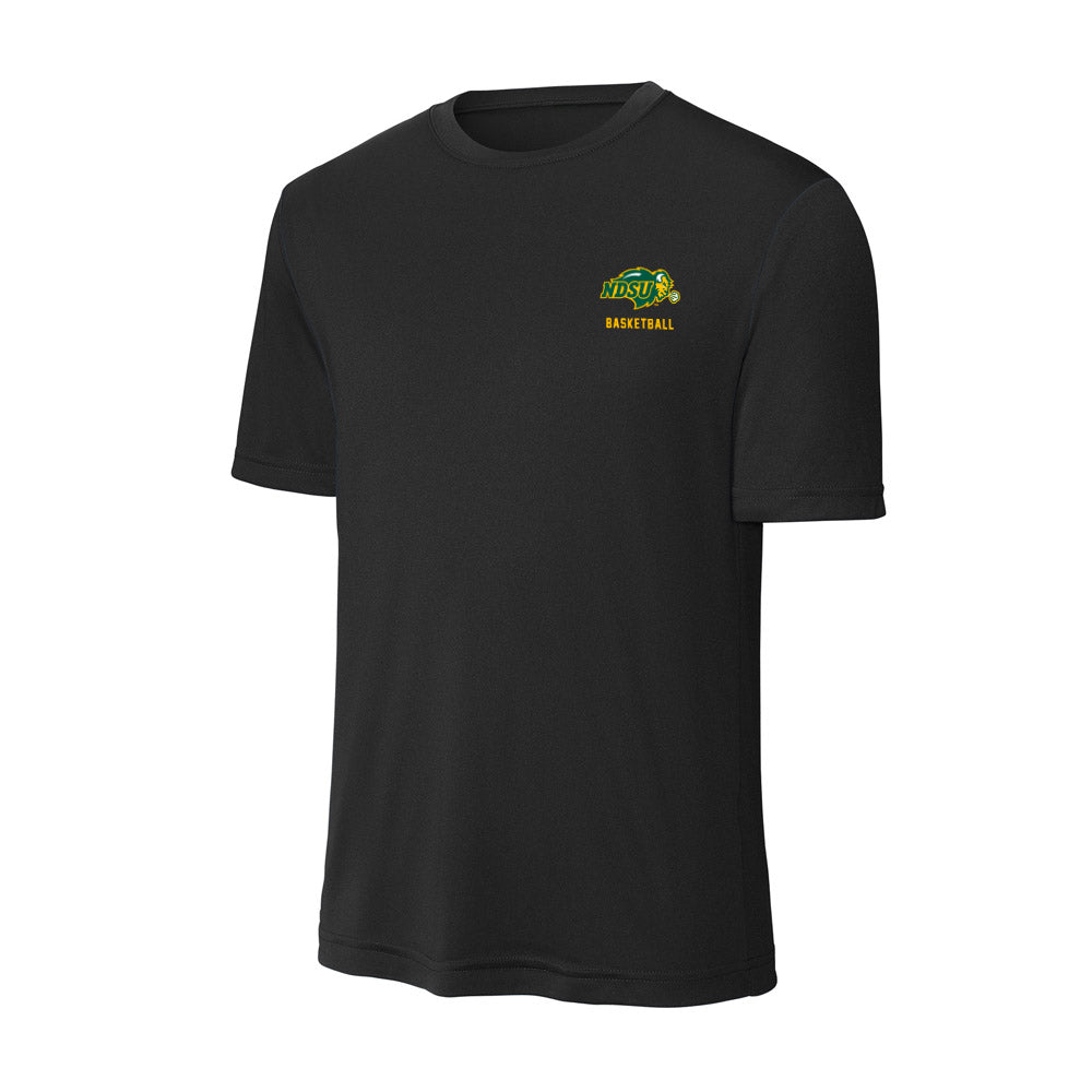 NDSU - NCAA Men's Basketball : Riley Saunders - Activewear T-Shirt-0