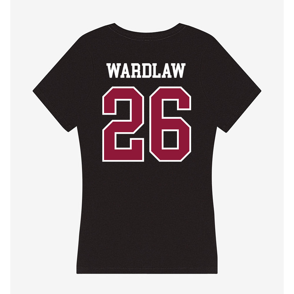 Henderson State - NCAA Baseball : Ryan Wardlaw - Women's V-Neck T-Shirt-1