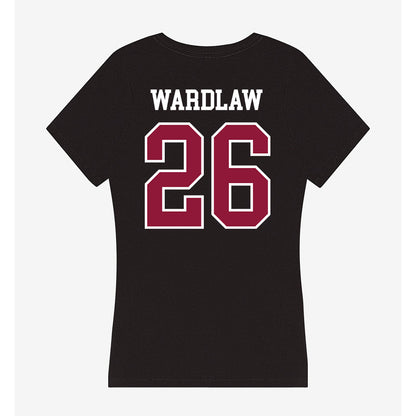 Henderson State - NCAA Baseball : Ryan Wardlaw - Women's V-Neck T-Shirt-1