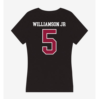 Henderson State - NCAA Men's Basketball : Corliss Williamson Jr - Women's V-Neck T-Shirt-1