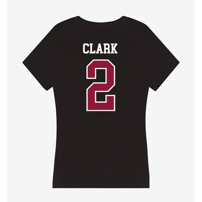 Henderson State - NCAA Softball : Kyndlee Clark - Women's V-Neck T-Shirt-1