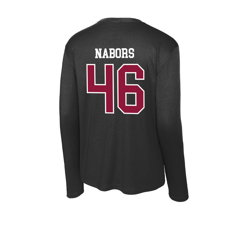 Henderson State - NCAA Baseball : Dylan Nabors - Activewear Long Sleeve T-Shirt-1