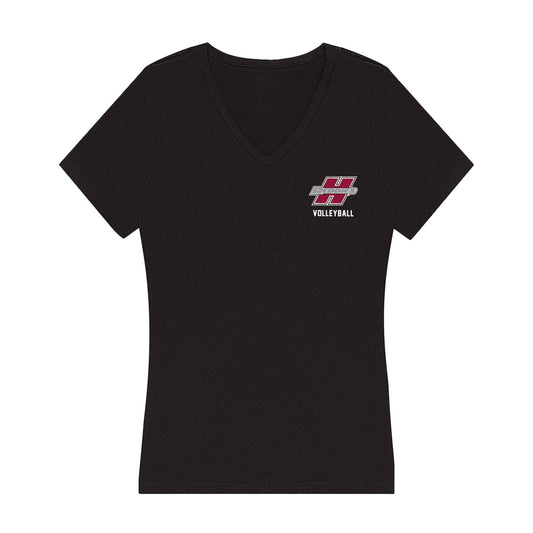 Henderson State - NCAA Women's Volleyball : Meadow Jones - Women's V-Neck T-Shirt-0