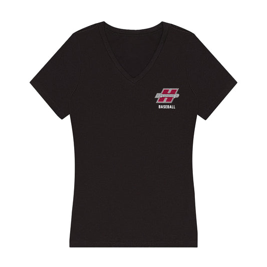 Henderson State - NCAA Baseball : Ryan Wardlaw - Women's V-Neck T-Shirt-0