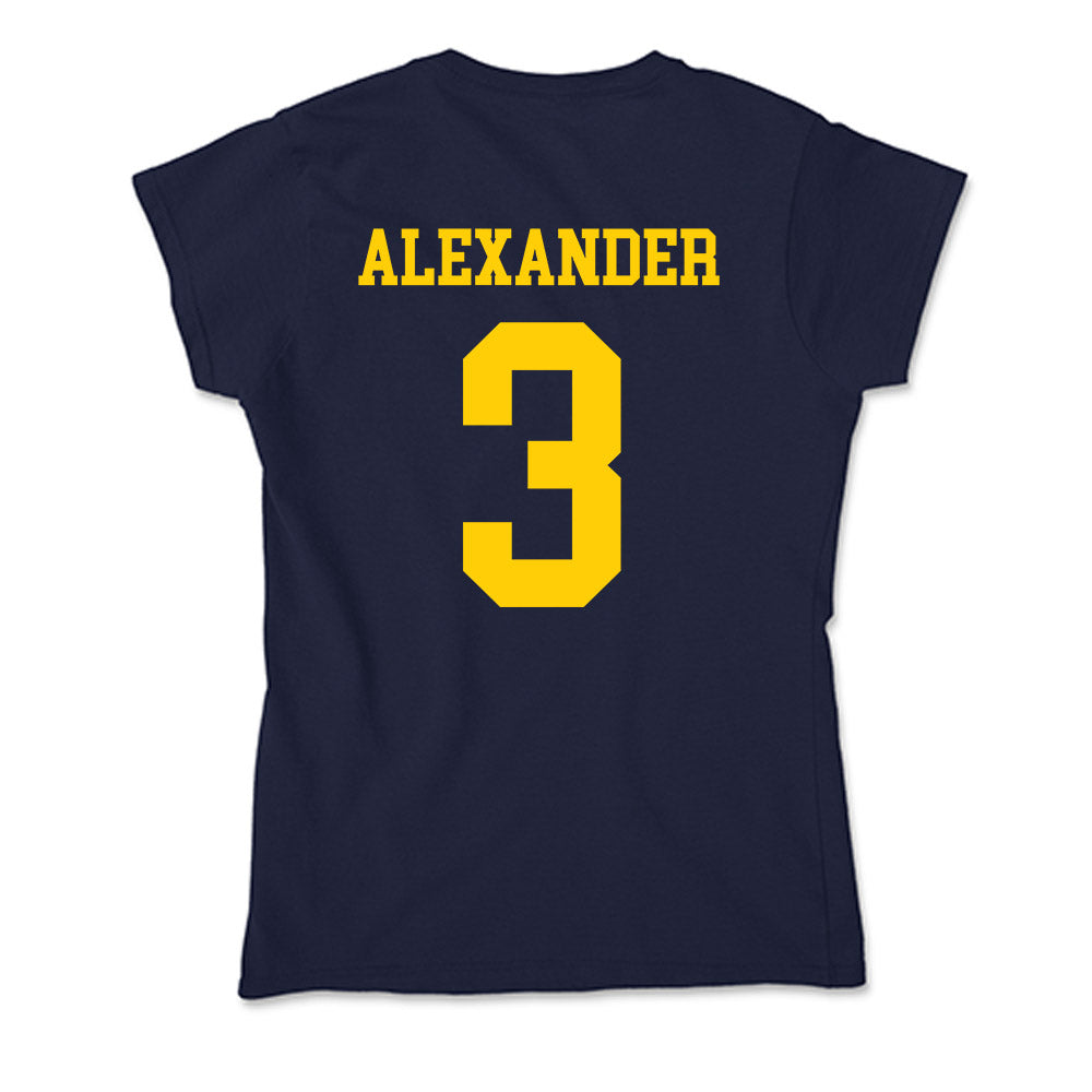 UCO - NCAA Baseball : Elijah Alexander - Soft Style Women’s T-Shirt-1